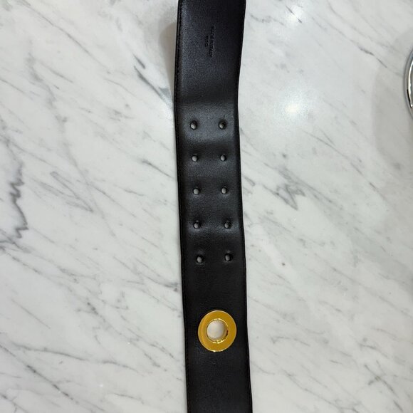 Celine Belt Black and Gold Size 85 - Picture 7 of 16